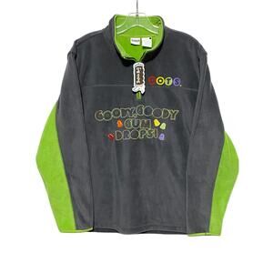 Tootsie Roll Dots Goody Goody Gum Drops Fleece Pullover Kids Large L 12-14 LNWT